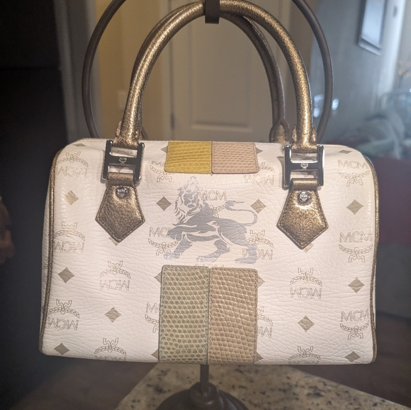 MCM Handbags - MCM Princess Lion Boston Bag Priced to sell. Vintage. Authentic